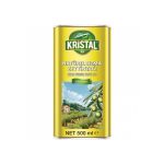 Kristal Natürel Sızma Zeytinyağı Teneke 500 ml